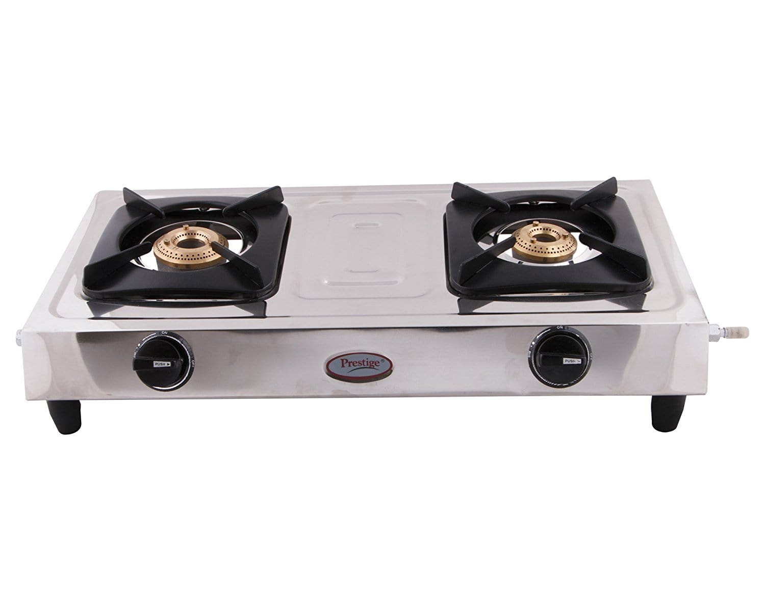 Prestige Star Stainless Steel 2 Burner Gas Stove - KITCHEN MART