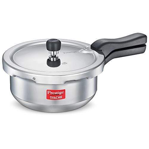 Prestige Svachh Induction Base Aluminium Pressure Cooker 3.5 Litre - KITCHEN MART