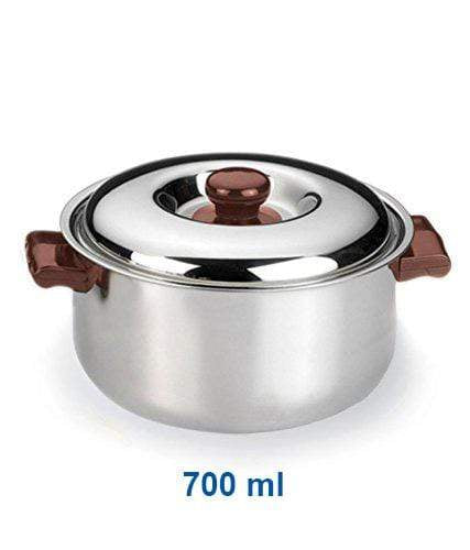 Vinod Steel Hot Casserole (salem 304 grade Steel) - KITCHEN MART
