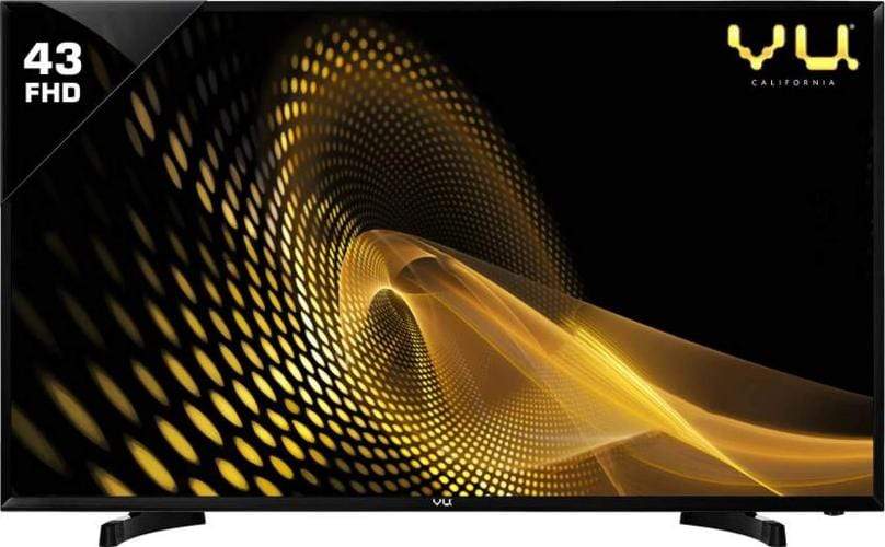 VU 108 cm (43 Inches) Full HD Smart LED TV 43PL (Black) (2019 Model) - KITCHEN MART