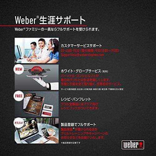 Weber Aluminum Q - Gas Grills Q 1200 Ttnm Asia (Titanium) - KITCHEN MART