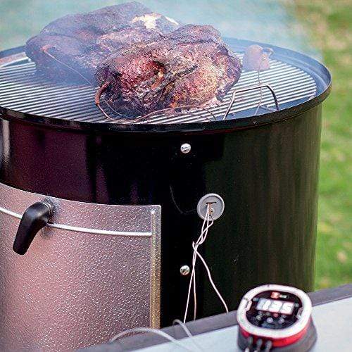 Weber Smokey Mountain Cooker Smoker 47 cm Black - KITCHEN MART