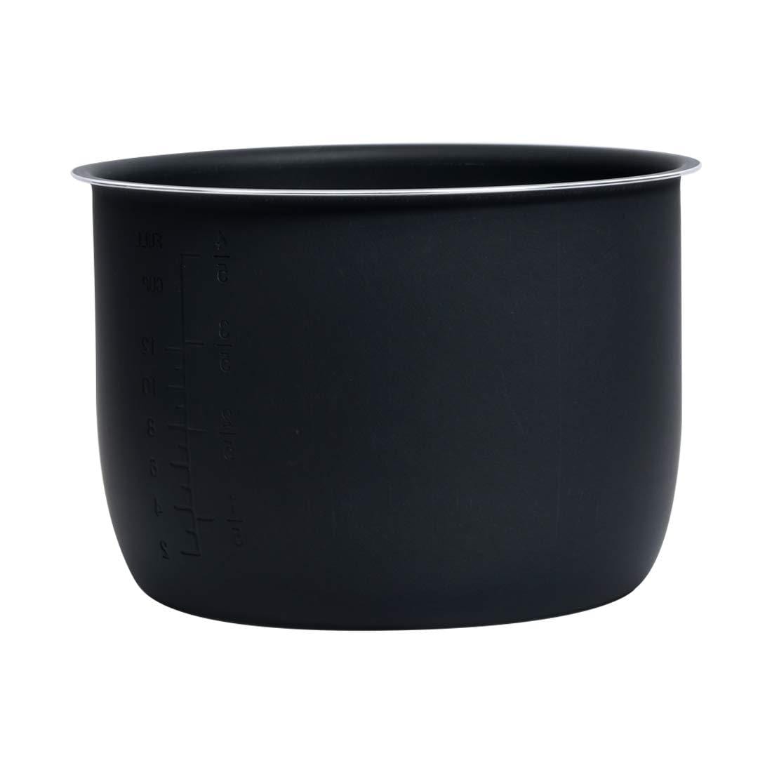 Wonderchef Nutri-Pot 6-Litres 1000 Watts (Black/Silver) - KITCHEN MART