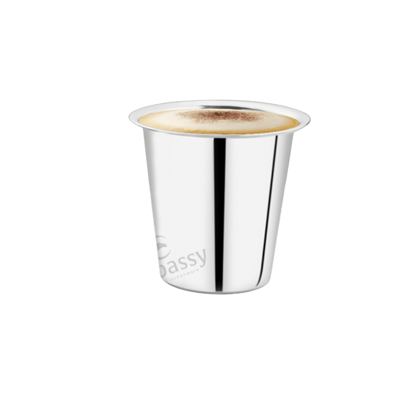 Embassy 22G Rampatra Glass Premium Stainless Steel Drinking Glasses Set - Mirror Finish - 6 pieces