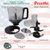 Preethi Steele MG 206 110V, 550-Watt Mixer Grinder with Masterchef Jar - 110 Volts EXCLUSIVELY for USA & Canada!