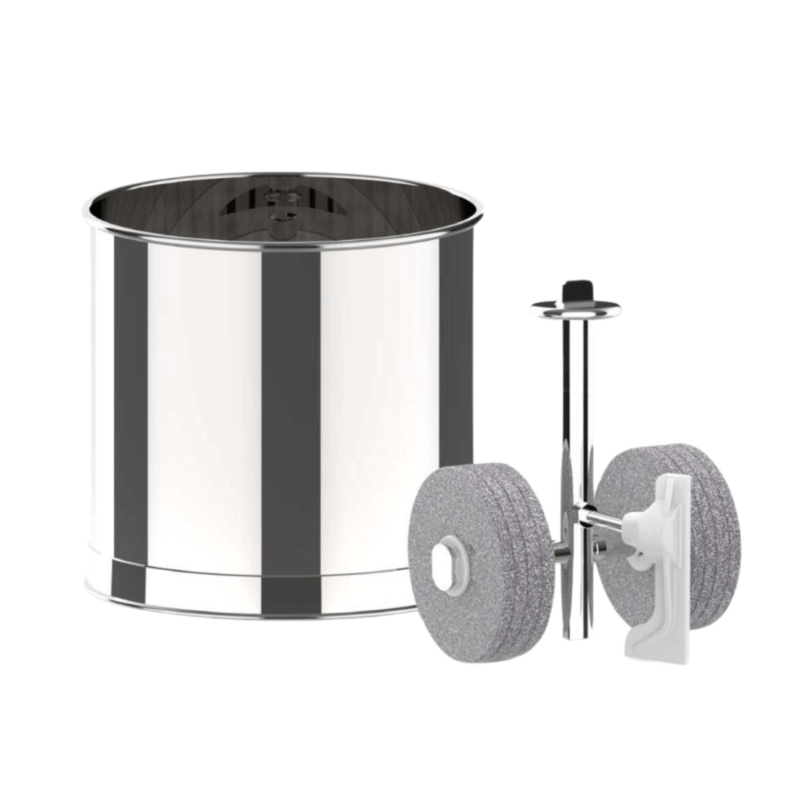 Ultra Spice Mix Drum 0.75L capacity AISI 304 stainless steel attachment for wet grinders