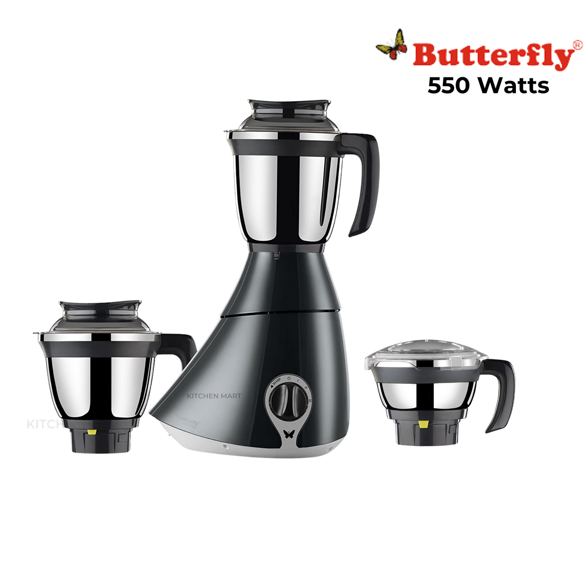 Butterfly Matchless Mixer Grinder 550 watts, 110 votls for use in USA & Canada only