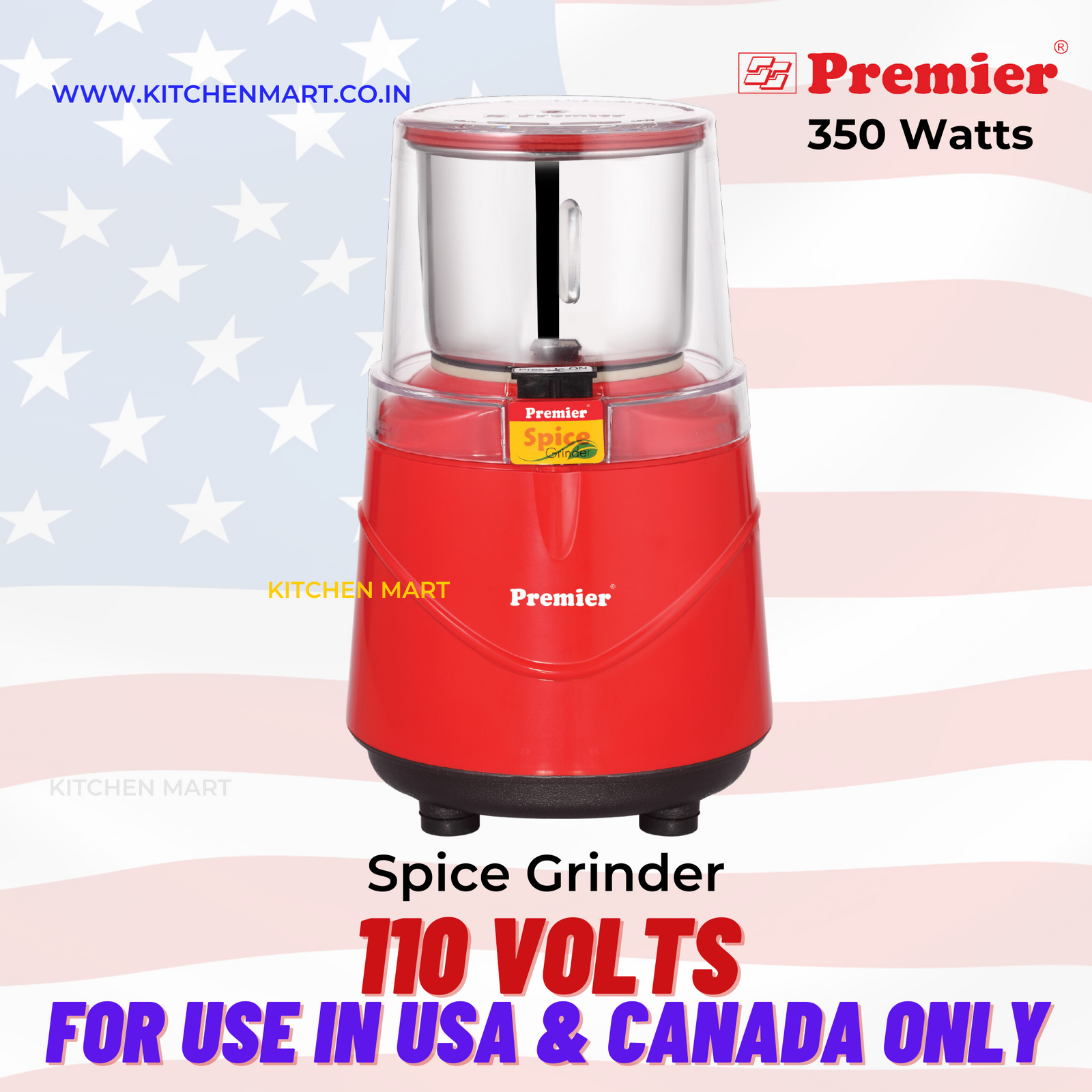 Premier Coffee and Spice Grinder - 350W