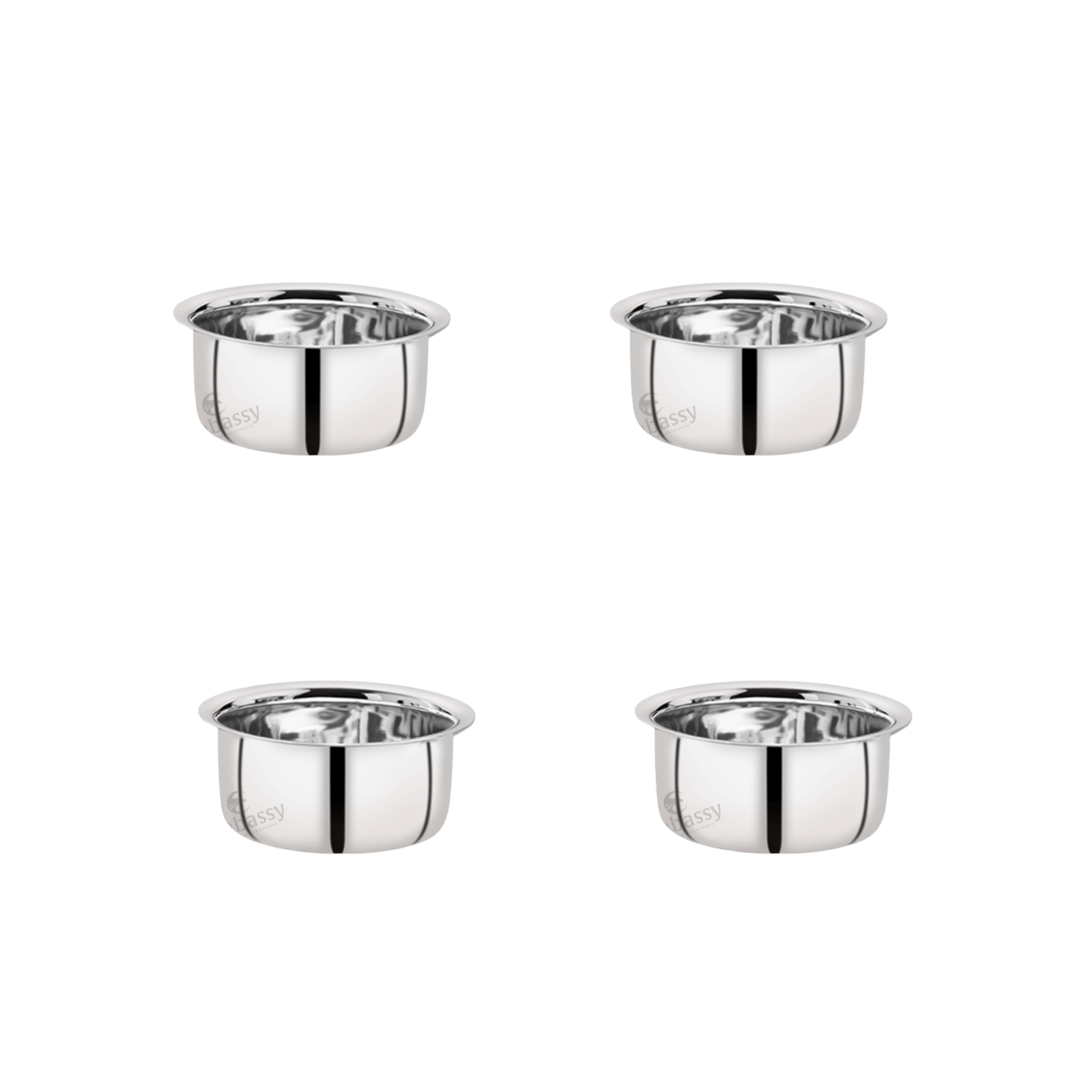 Embassy Coffee Dabra SPL Premium Stainless Steel Coffee Cup - Traditional Indian Coffee Glass Set