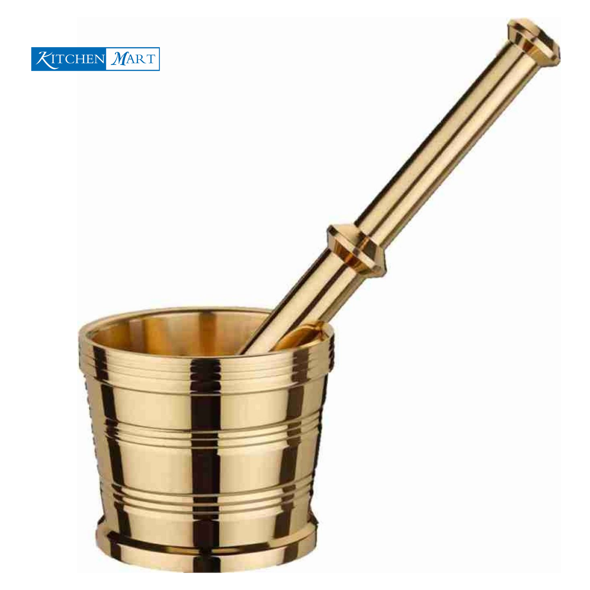 Hallmark Traditional Brass Mortar and Pestle - A Blend of Timeless Craftsmanship and Culinary Excellence