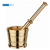 Hallmark Traditional Brass Mortar and Pestle - A Blend of Timeless Craftsmanship and Culinary Excellence
