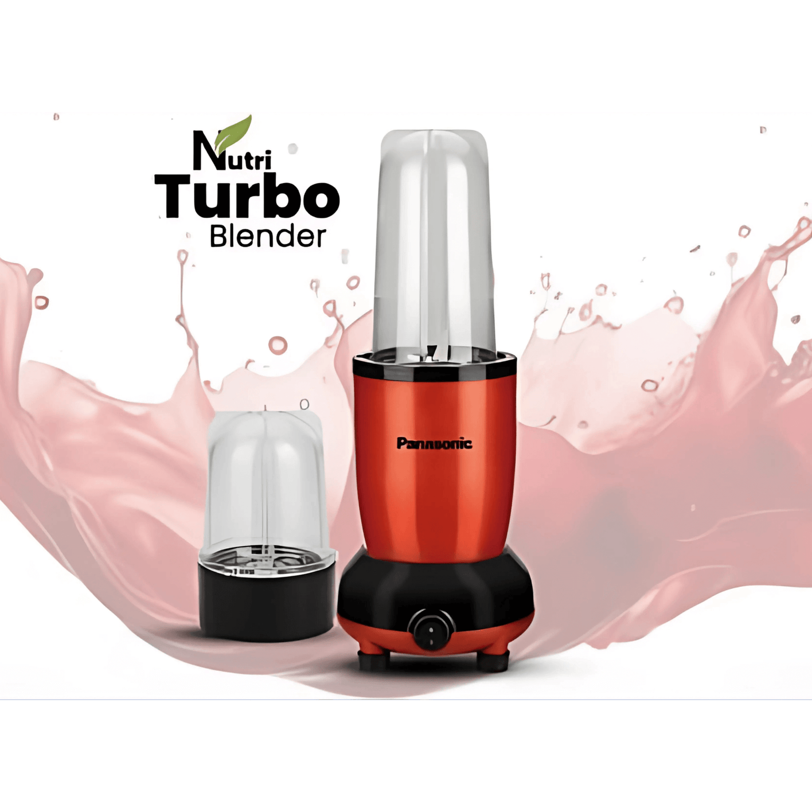 Panasonic Nutri Turbo 350W Personal Blender 2 Jars Smoothie Maker