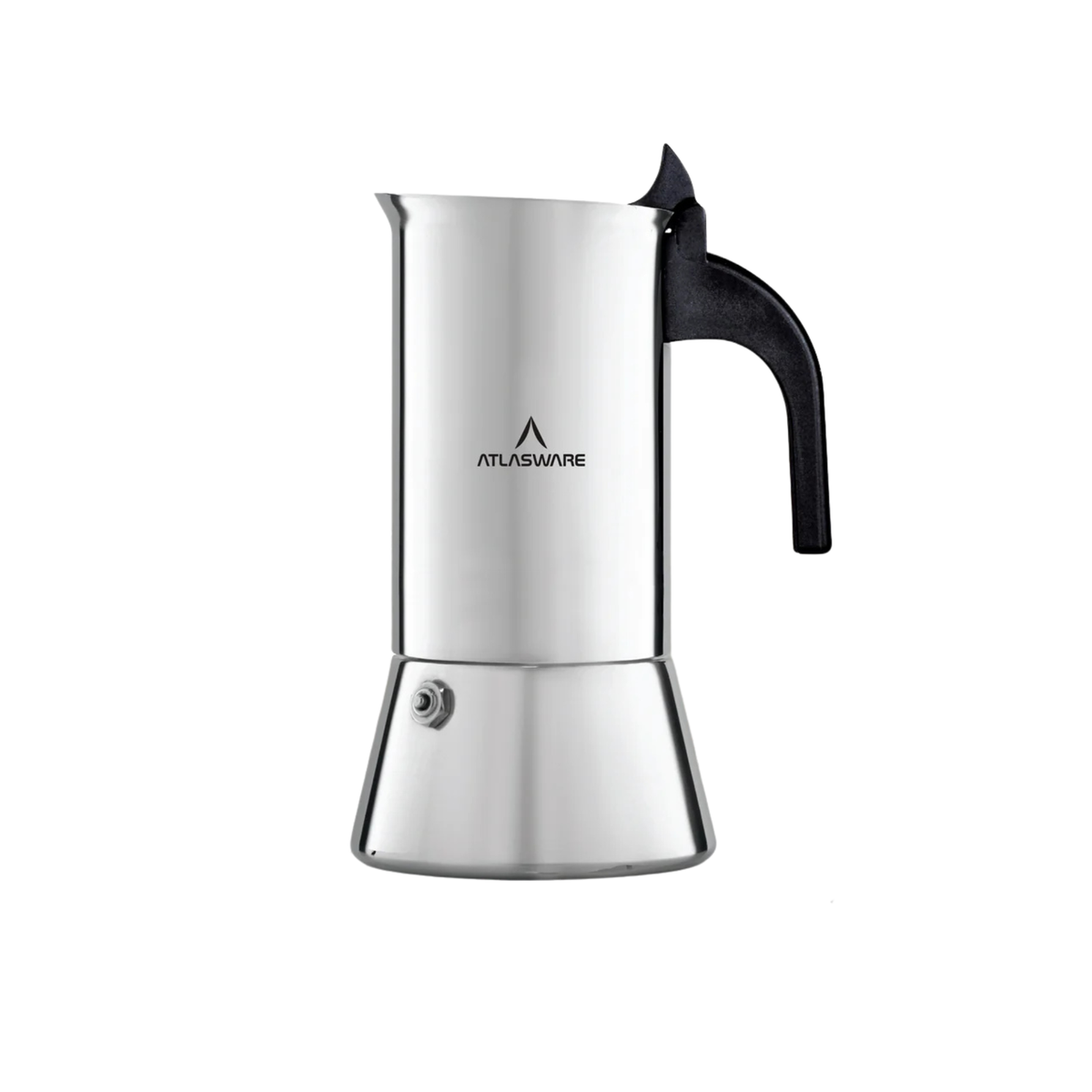 Mocha pattern coffee maker for gas induction and electric stoves
