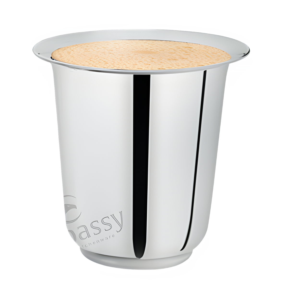 Kitchen Mart Embassy 22G Mayuri Steel Coffee Glass | Premium Steel Tumbler-6pcs