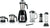 Bosch TrueMixx Pro 1000W Mixer Grinder MG8725A1KI - With personal Blender Jar (2024 Launch)