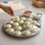 Deep mini idli maker plate SS construction showing 18 round deep cavities