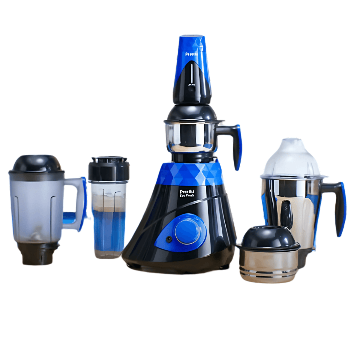 Preethi Eco Fresh MG282 750W Mixer Grinder with multiple jars and FoodSense Technology
