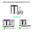 Ultra Spice Mix Drum with roller stone assembly compatible with Ultra Grind Plus Gold