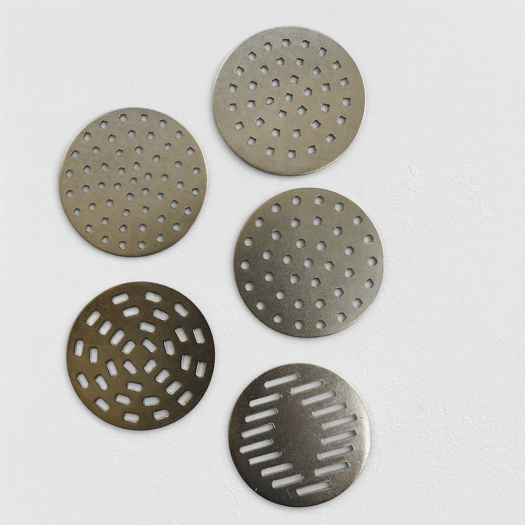 Portable cordless idiyappam maker with 5 mould attachments for versatile noodle shapes