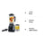 AGARO Royal Professional Blender/Grinder/Mixer, 2000W, 5 Preset Function, Commercial heavy duty blender, High Power & Speed Blender, 9 Speed Settings, Pulse & Timer, 2L & 600ml Small Grinding Jar