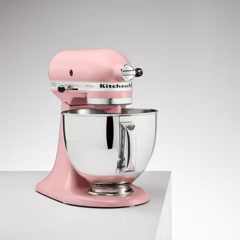 KitchenAid Artisan Series 5KSM150PSDDR 300-Watt Tilt-Head Stand Mixer, 4.8 Litre - Dried Rose