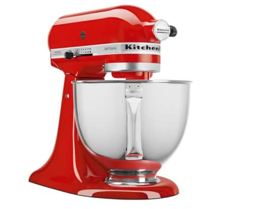 KitchenAid Artisan Series 5KSM150PSDHT 300 - Watt Tilt Head Stand Mixer 4.8 Litre - Hot Sauce