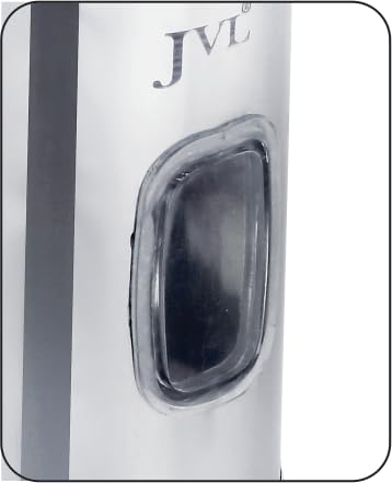 JVL Stainless Steel Kitchen Galaxy Window Storage Canister – Capsule Shape