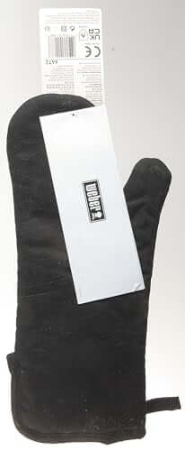 Weber Textiles Barbecue Mitt - Heat Resistant, Black