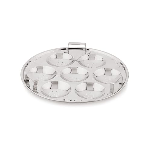 Bergner Argent Triply Multi-Kadai Set 6.1L - Stainless Steel, Induction Ready + Accessories & 5-Yr Warranty