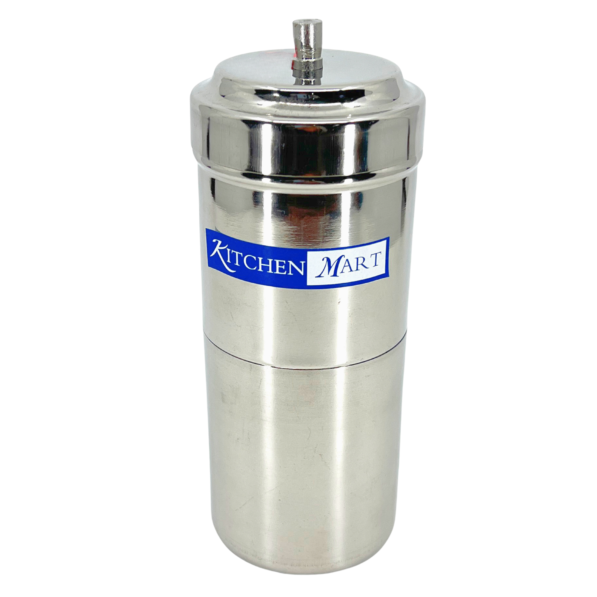 Kitchen Mart Stainless Steel with 2 Cups Capacity Coffee Filter (Silver)-B2B (25 Pieces)