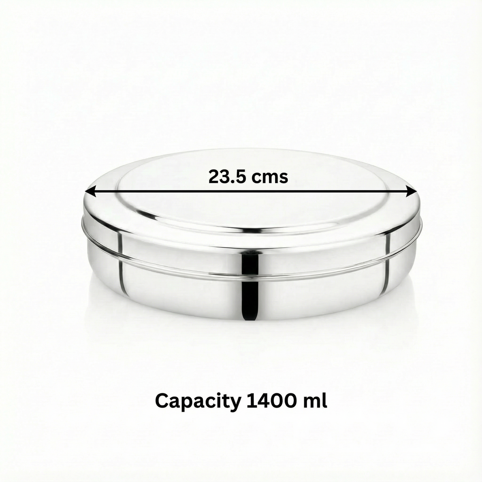 Kitchen Mart Elite papad keeper with secure lid for crispy snack storage