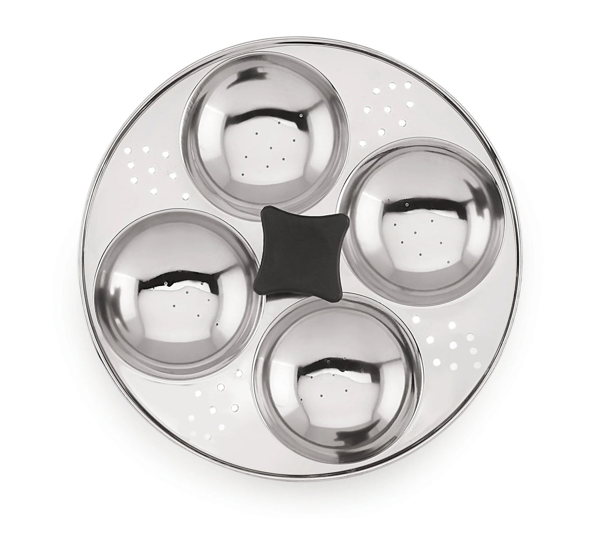 Embassy Sandwich Bottom Stainless Steamer Steamer for Idli, dhokla and mini idlies