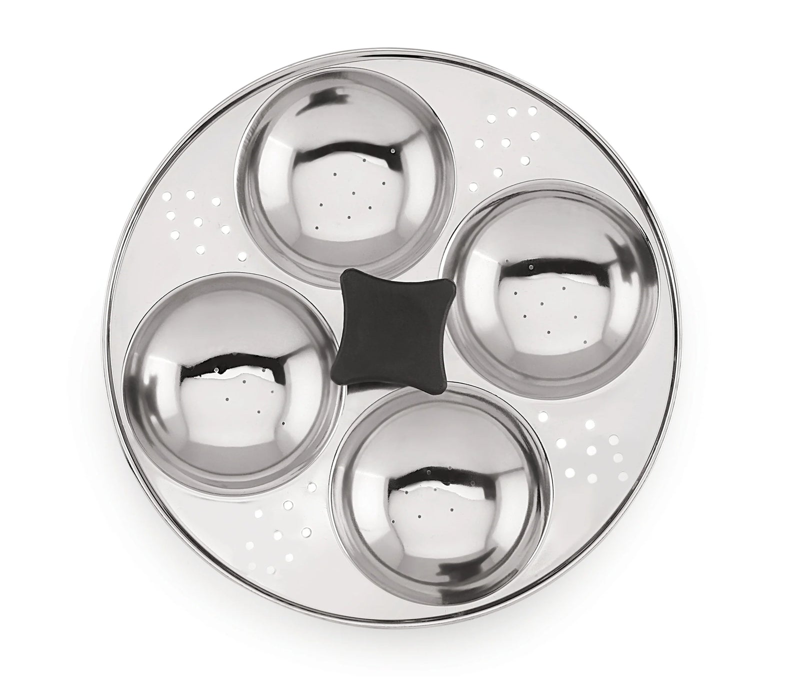 Embassy Sandwich Bottom Stainless Steamer Steamer for Idli, dhokla and mini idlies