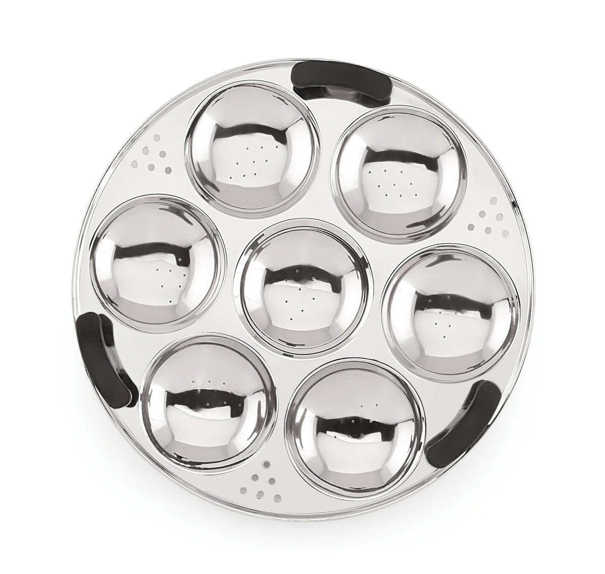 Embassy Sandwich Bottom Stainless Steamer Steamer for Idli, dhokla and mini idlies