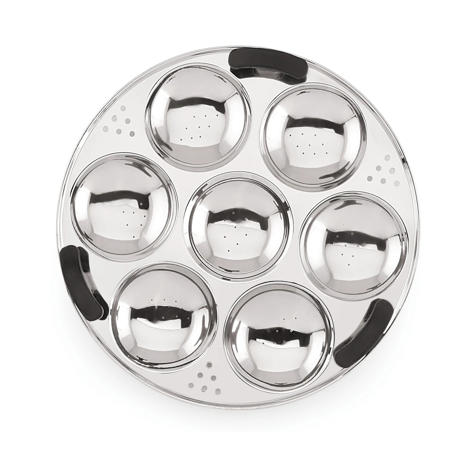 Embassy Sandwich Bottom Stainless Steamer Steamer for Idli, dhokla and mini idlies