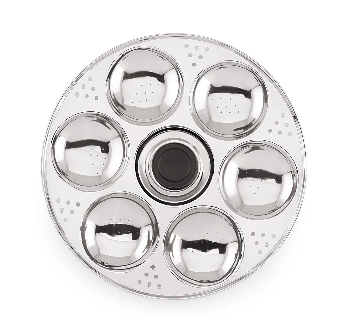 Embassy Sandwich Bottom Stainless Steamer Steamer for Idli, dhokla and mini idlies