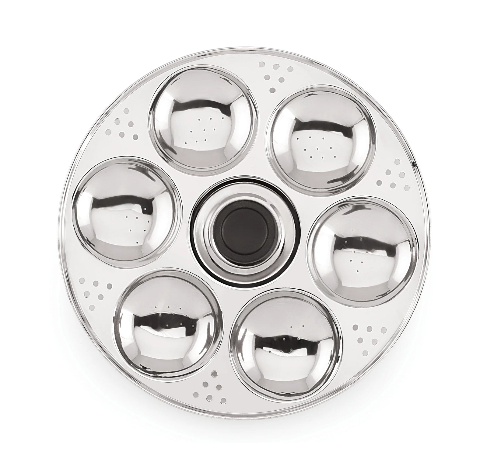 Embassy Sandwich Bottom Stainless Steamer Steamer for Idli, dhokla and mini idlies