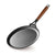 BERGNER Odin 31 cm Cast Iron Dosa Tawa with Wooden Handle, Big Size