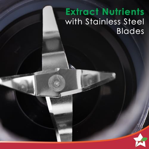 Wonderchef Nutri-blend Mixer Grinder Blender, 3 Unbreakable Jars, 500W, Black