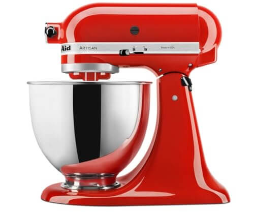 KitchenAid Artisan Series 5KSM150PSDHT 300 - Watt Tilt Head Stand Mixer 4.8 Litre - Hot Sauce