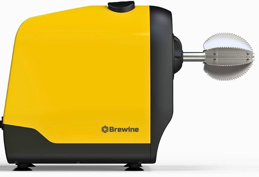 Brewine Electric Coconut Scraper & Citrus Press, 200W, 110V for USA/Canada