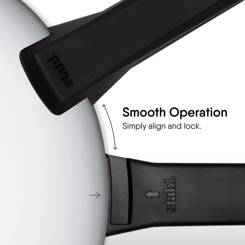 Stahl Xpress Triply Pressure Cooker Combo Set 2.5L & 3L with Glass Lid