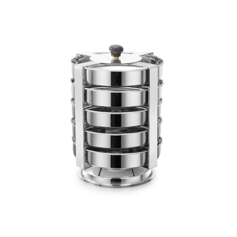 HORIZON Stainless Steel Thatte Idly Cum Dhokla Stand for Outer Lid Cooker – Small Size