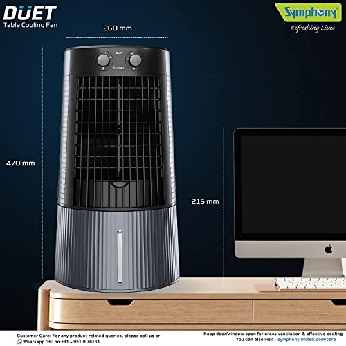 Energy-Efficient Symphony Duet Cooling Fan – Inverter Compatible