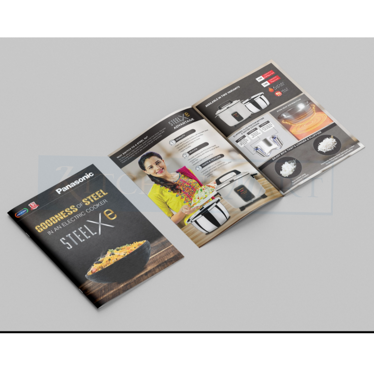 Panasonic SR-WA18H (SUS) - Premium Triply Stainless Steel Rice Cooker for Perfect Cooking