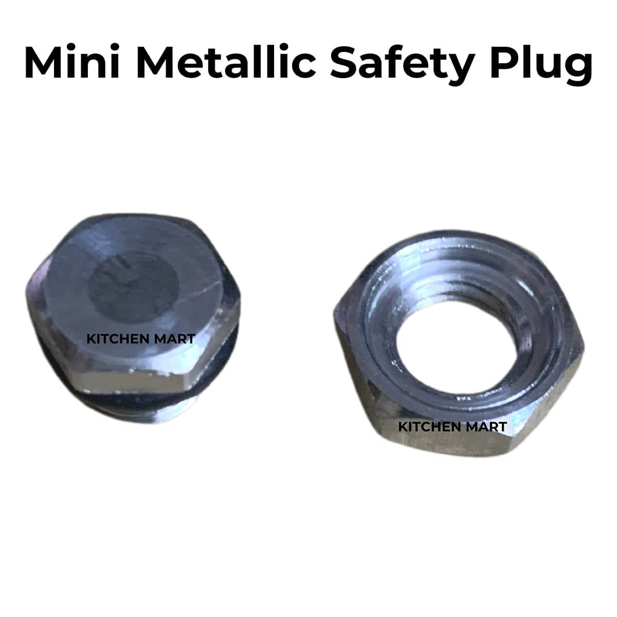 Kitchen Mart Replacement safety valve compatible with Prestige Pressure cooker/Mini Safety plug with visual pressure indicator (Deluxe Steel Alpha Cookers(Red))