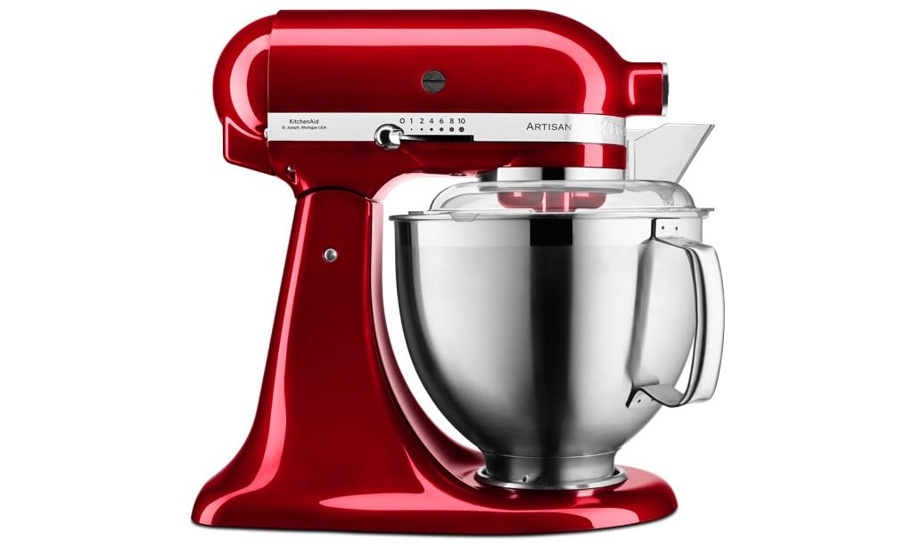 KitchenAid Artisan Series 5Ksm150Psdca 300 - Watts Tilt Head Stand Mixer 4.8 liter - Candy Apple