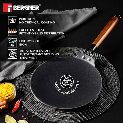 BERGNER Odin 26 cm Cast Iron Roti Tawa lifestyle image