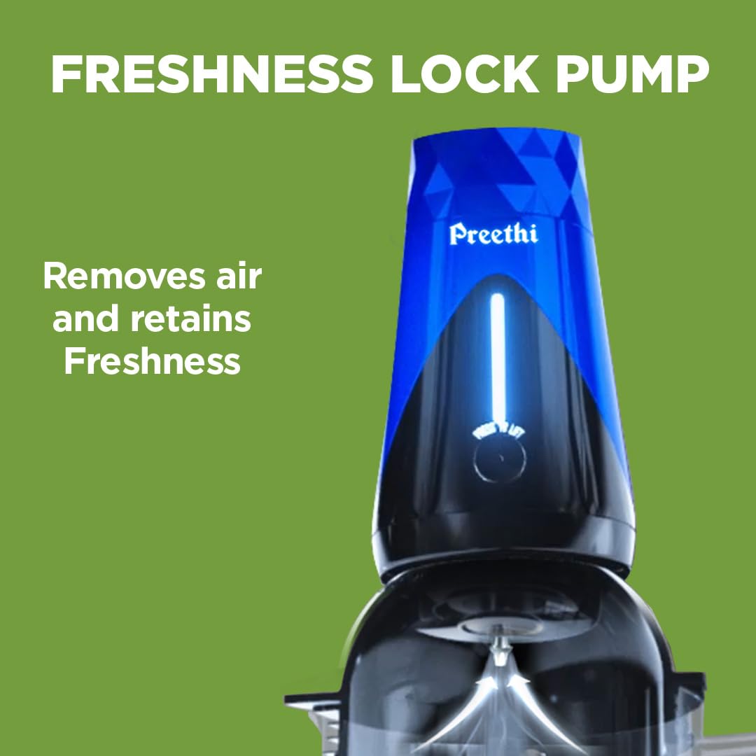 Preethi Eco Fresh MG282 750W Mixer Grinder with FoodSense Technology & 3 Jars