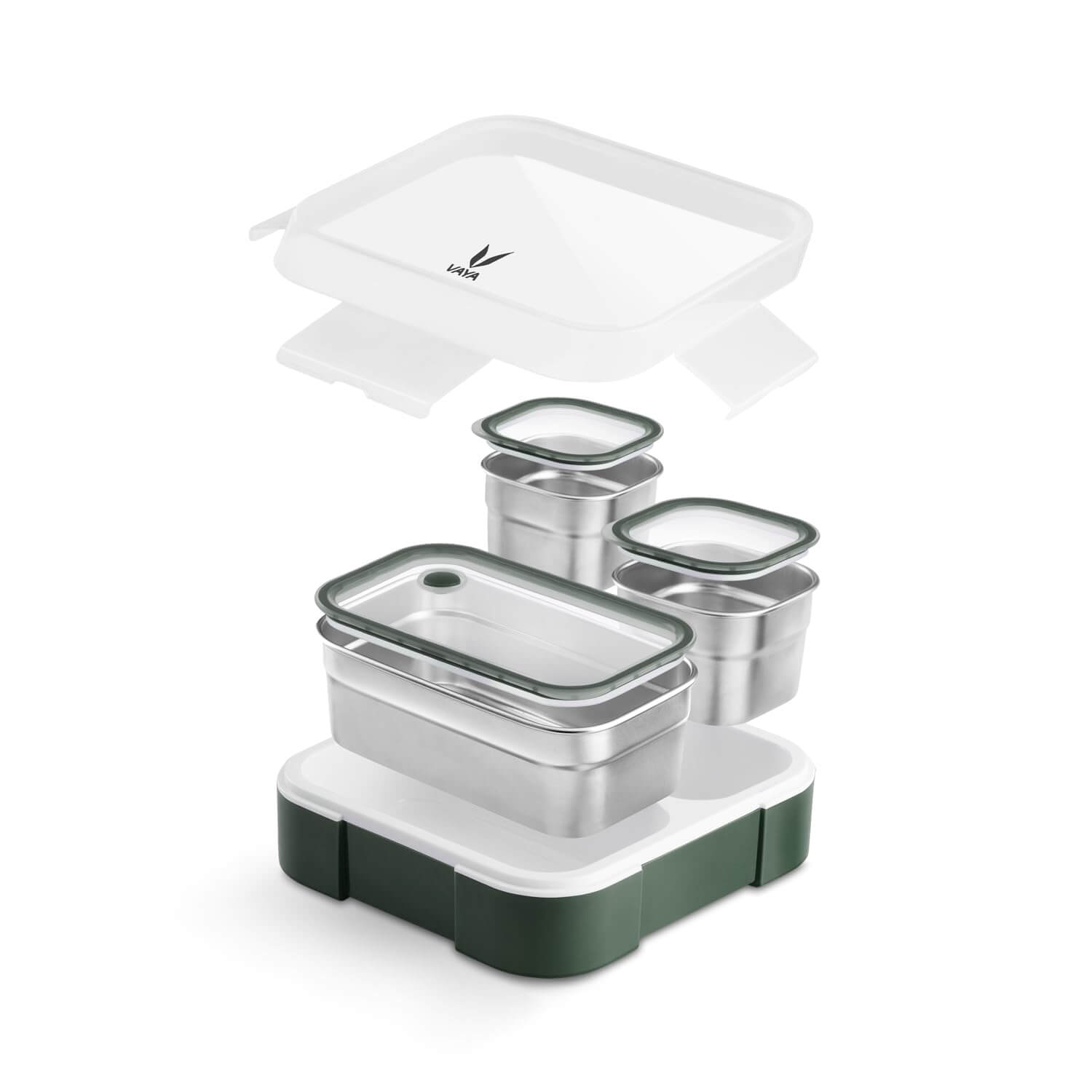 Leakproof VAYA bento lunch box for school, office, and travel